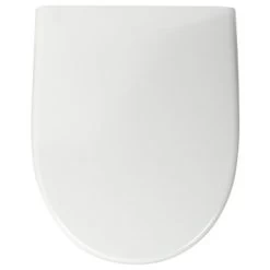 Pressalit D-vorm WC Bril Wit Kunststof Met Softclose