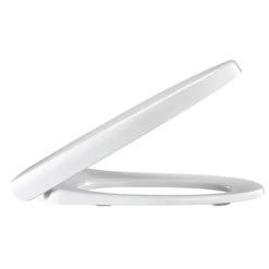 Pressalit D-vorm WC Bril Wit Kunststof Met Softclose -Badkamer Winkel 123 2423