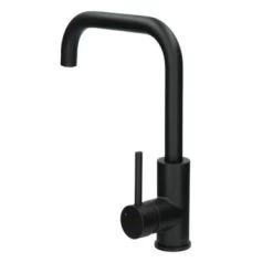 Handson Keukenkraan Olivier Met Hendel Mat Zwart 16 Handson Keukenkraan Olivier Met Hendel Mat Zwart -Badkamer Winkel 123 2490