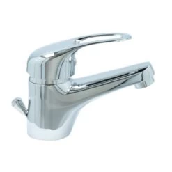 Handson Wastafelkraan Ralph Met Waste Chroom 19 Handson Wastafelkraan Ralph Met Waste Chroom -Badkamer Winkel 123 2507