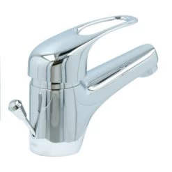 Handson Wastafelkraan Ralph Met Waste Chroom 24 Handson Wastafelkraan Ralph Met Waste Chroom -Badkamer Winkel 123 2512