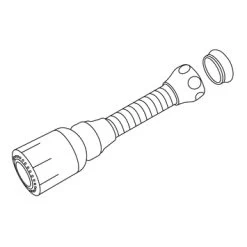 Tiger Keukenkraanslang Douche M22/M24 Waterbesparend -Badkamer Winkel 123 2546