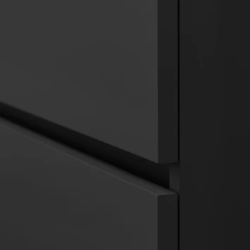 Tiger Badkamermeubelset Karlo 80cm Matzwart Met Zwarte Wastafel 3 Tiger Badkamermeubelset Karlo 80cm Matzwart Met Zwarte Wastafel - Afbeelding 3