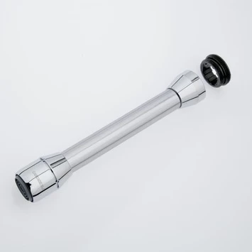 Tiger Splash Kraanslang Silverflex Supreme Met Waterbesparende Keukendouche En Kogelgewricht M22/M24 1 Tiger Splash Kraanslang Silverflex Supreme Met Waterbesparende Keukendouche En Kogelgewricht M22/M24