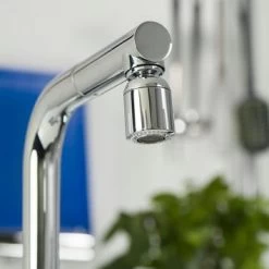 Tiger Splash Keukendouche Basic Waterbesparend Chroom M22/M24 -Badkamer Winkel 123 2570