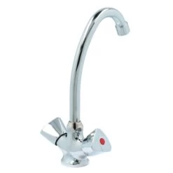 OK Keukenkraan 2-knops Chroom -Badkamer Winkel 123 2632