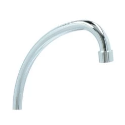 Handson Keukenkraan Thomas 2-knops Chroom Met Uitloop 235mm -Badkamer Winkel 123 2648