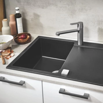 Grohe Keukenkraan Get Met Hendel SuperSteel 2 Grohe Keukenkraan Get Met Hendel SuperSteel - Afbeelding 2