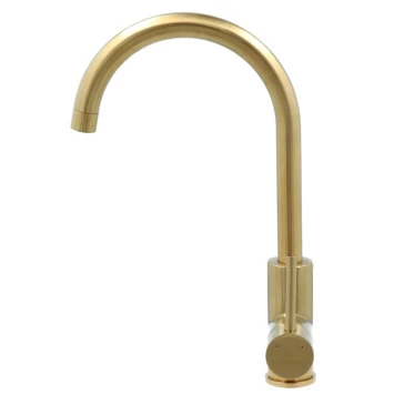 Atlantic Keukenkraan Colin Met Hendel Messing 2 Atlantic Keukenkraan Colin Met Hendel Messing - Afbeelding 2