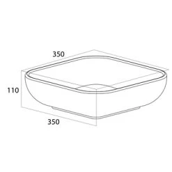Tiger Maryport Badkamermeubelset 120 Cm Mat Wit Met Licht Eiken Houten Wasblad, Keramische Opzetkom En Matzwarte Grepen -Badkamer Winkel 123 270