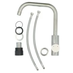 Handson Keukenkraan Olivier Met Hendel RVS 23 Handson Keukenkraan Olivier Met Hendel RVS -Badkamer Winkel 123 2716