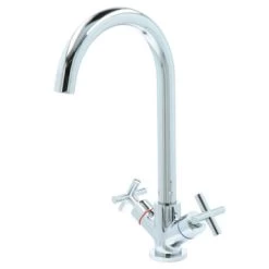 Aqualino Keukenkraan Ceronda 2-knops Chroom