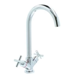 Aqualino Keukenkraan Ceronda 2-knops Chroom -Badkamer Winkel 123 2753