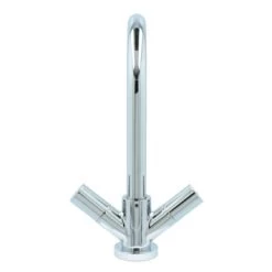 Aqualino Keukenkraan Fortore 2-knops Chroom -Badkamer Winkel 123 2763