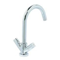 Aqualino Keukenkraan Fortore 2-knops Chroom -Badkamer Winkel 123 2764