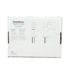 Atlantic Wastafelkraan Parker Met Hendel Zwart -Badkamer Winkel 123 2827