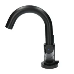Aqualino Wastafelkraan Fortore 2-knops Met Waste Zwart -Badkamer Winkel 123 2845