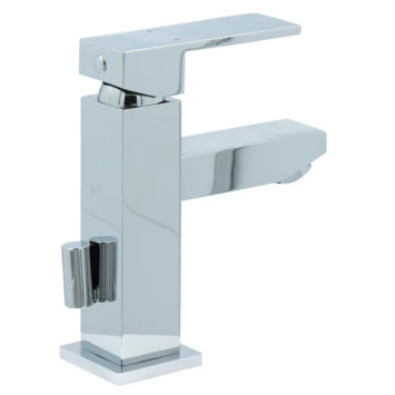 Aqualino Wastafelkraan Panaro Met Hendel En Waste Chroom 10 Aqualino Wastafelkraan Panaro Met Hendel En Waste Chroom - Afbeelding 10