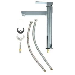 Aqualino Wastafelkraan Panaro Hoog 19 Aqualino Wastafelkraan Panaro Hoog -Badkamer Winkel 123 2876