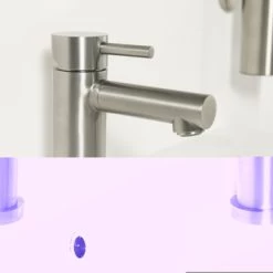 Tiger Wastafelkraan Boston Met Hendel RVS 11 Tiger Wastafelkraan Boston Met Hendel RVS -Badkamer Winkel 123 2918