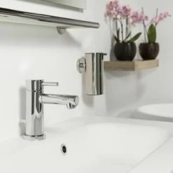 Tiger Wastafelkraan Boston Met Hendel En Waste Chroom -Badkamer Winkel 123 2925