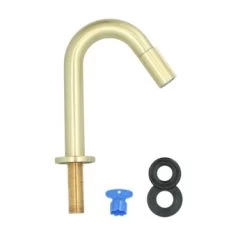 Atlantic Fonteinkraan Scott Met Draaiknop Messing -Badkamer Winkel 123 2983