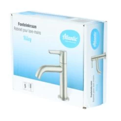 Atlantic Fonteinkraan Riley Met Hendel RVS -Badkamer Winkel 123 2995