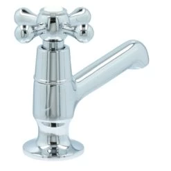 Handson Fonteinkraan Louise Met Draaiknop Chroom -Badkamer Winkel 123 3001