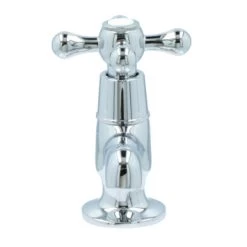 Handson Fonteinkraan Louise Met Draaiknop Chroom -Badkamer Winkel 123 3004