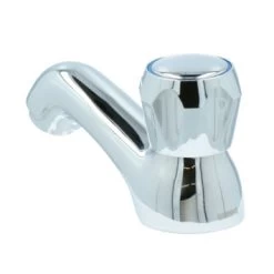 Handson Fonteinkraan Thomas Lage Uitloop Met Draaiknop Chroom -Badkamer Winkel 123 3011