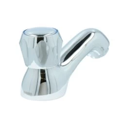 Handson Fonteinkraan Thomas Lage Uitloop Met Draaiknop Chroom -Badkamer Winkel 123 3013