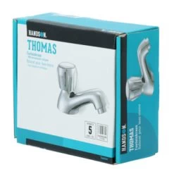 Handson Fonteinkraan Thomas Lage Uitloop Met Draaiknop Chroom -Badkamer Winkel 123 3018