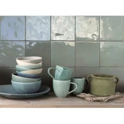 Wandtegel Sava Blauw 13x13 Cm 1m² -Badkamer Winkel 123 3039