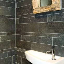 Wandtegel Capri Grijs 0,9 M² 7 Wandtegel Capri Grijs 0,9 M² -Badkamer Winkel 123 3053