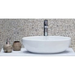 Natura Stone Mat Beige 30x30 Cm 1 M² 20 Natura Stone Mat Beige 30x30 Cm 1 M² -Badkamer Winkel 123 3105