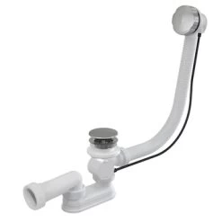 SEALSKIN Universele Bad Afvoer/-overloop 57 Cm Inclusief Sifon 50/52 Mm