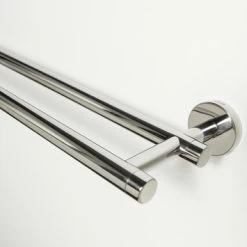 Tiger Dubbel Handdoekrek Boston Chroom -Badkamer Winkel 123 371