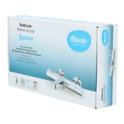 Atlantic Thermostatische Badkraan Landon Chroom -Badkamer Winkel 123 38