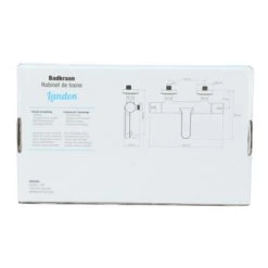 Atlantic Thermostatische Badkraan Landon Chroom -Badkamer Winkel 123 39