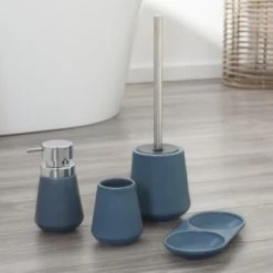 Sealskin Zeepbakje Conical Porselein Blauw -Badkamer Winkel 123 391