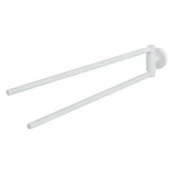 Tiger Handdoekhouder Urban 2-Armig Wit -Badkamer Winkel 123 451