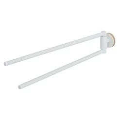 Tiger Handdoekhouder Urban 2-Armig Wit -Badkamer Winkel 123 453