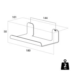 Tiger Planchet Colar Chroom 18 Cm 15 Tiger Planchet Colar Chroom 18 Cm -Badkamer Winkel 123 523