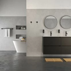 Tiger Handdoekhouder Noon Dubbel Zwart 8 Tiger Handdoekhouder Noon Dubbel Zwart -Badkamer Winkel 123 559