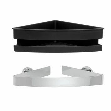 Tiger Noon Hoek Douchemand 22 X 8 X 22 Cm Chroom 3 Tiger Noon Hoek Douchemand 22 X 8 X 22 Cm Chroom - Afbeelding 3