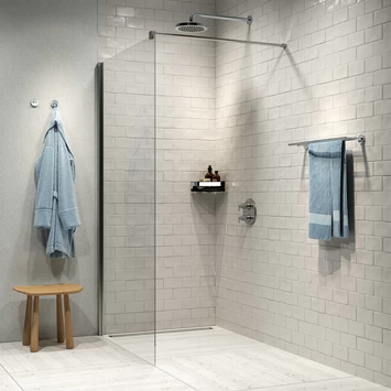 Tiger Noon Hoek Douchemand 22 X 8 X 22 Cm Chroom 4 Tiger Noon Hoek Douchemand 22 X 8 X 22 Cm Chroom - Afbeelding 4