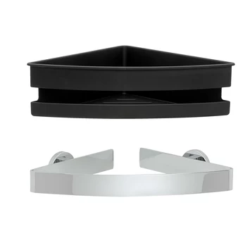 Tiger Noon Hoek Douchemand 22 X 8 X 22 Cm Chroom 6 Tiger Noon Hoek Douchemand 22 X 8 X 22 Cm Chroom - Afbeelding 6