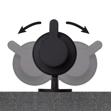 Tiger Zeepdispenser Tune Messing Zwart 4 Tiger Zeepdispenser Tune Messing Zwart - Afbeelding 4