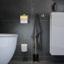 Tiger Zeepdispenser Tune Messing Zwart 17 Tiger Zeepdispenser Tune Messing Zwart -Badkamer Winkel 123 614