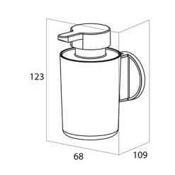 Tiger Zeepdispenser Tune Messing Zwart 23 Tiger Zeepdispenser Tune Messing Zwart -Badkamer Winkel 123 620